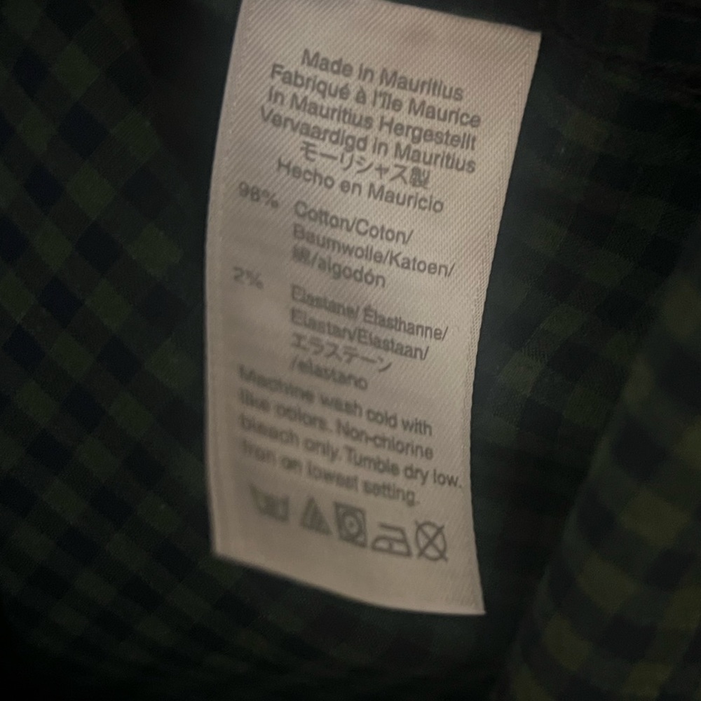 J. Crew Men’s Plaid Button Down - Picture 4 of 4
